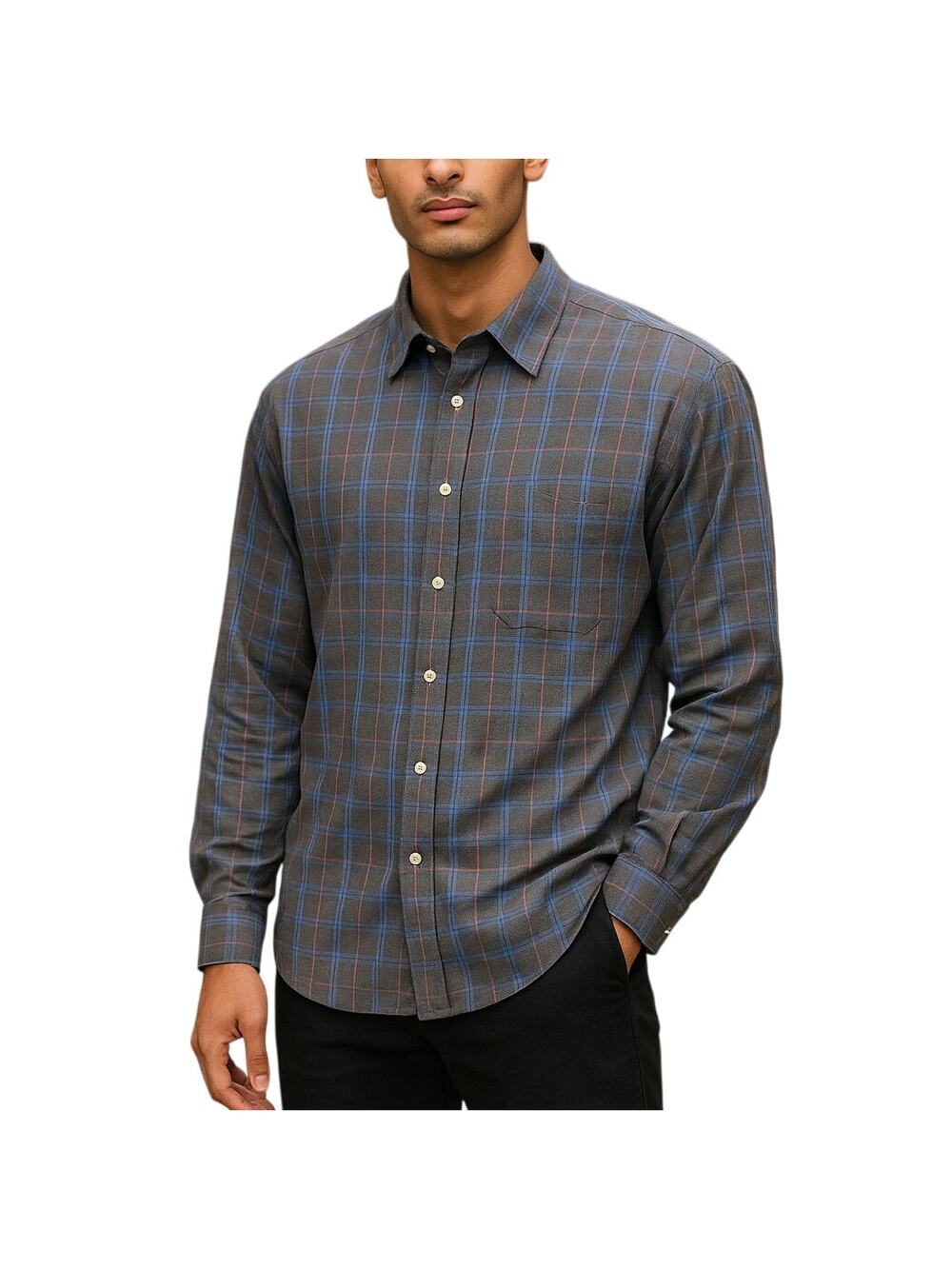 New Peter Millar Men’s Plaid Button-Up Shirt Classic Fit Long Sleeve Size XL